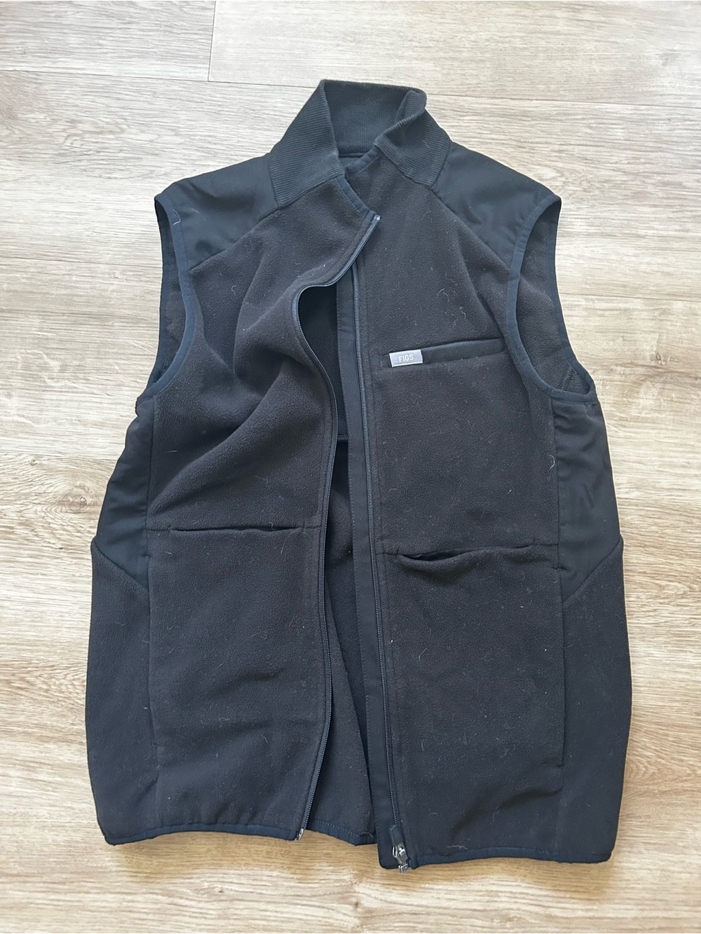 FIGS fleece vest